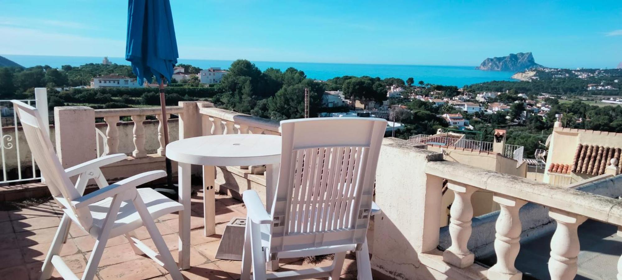 Strandnahe Wohnung Mit Meerblick Moraira Εξωτερικό φωτογραφία
